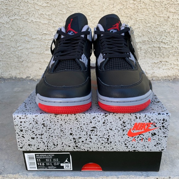 Nike Air Jordan 4 Retro Bred Reimagined Men’s sneakers - Picture 6 of 12
